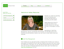 Tablet Screenshot of halseyresources.com